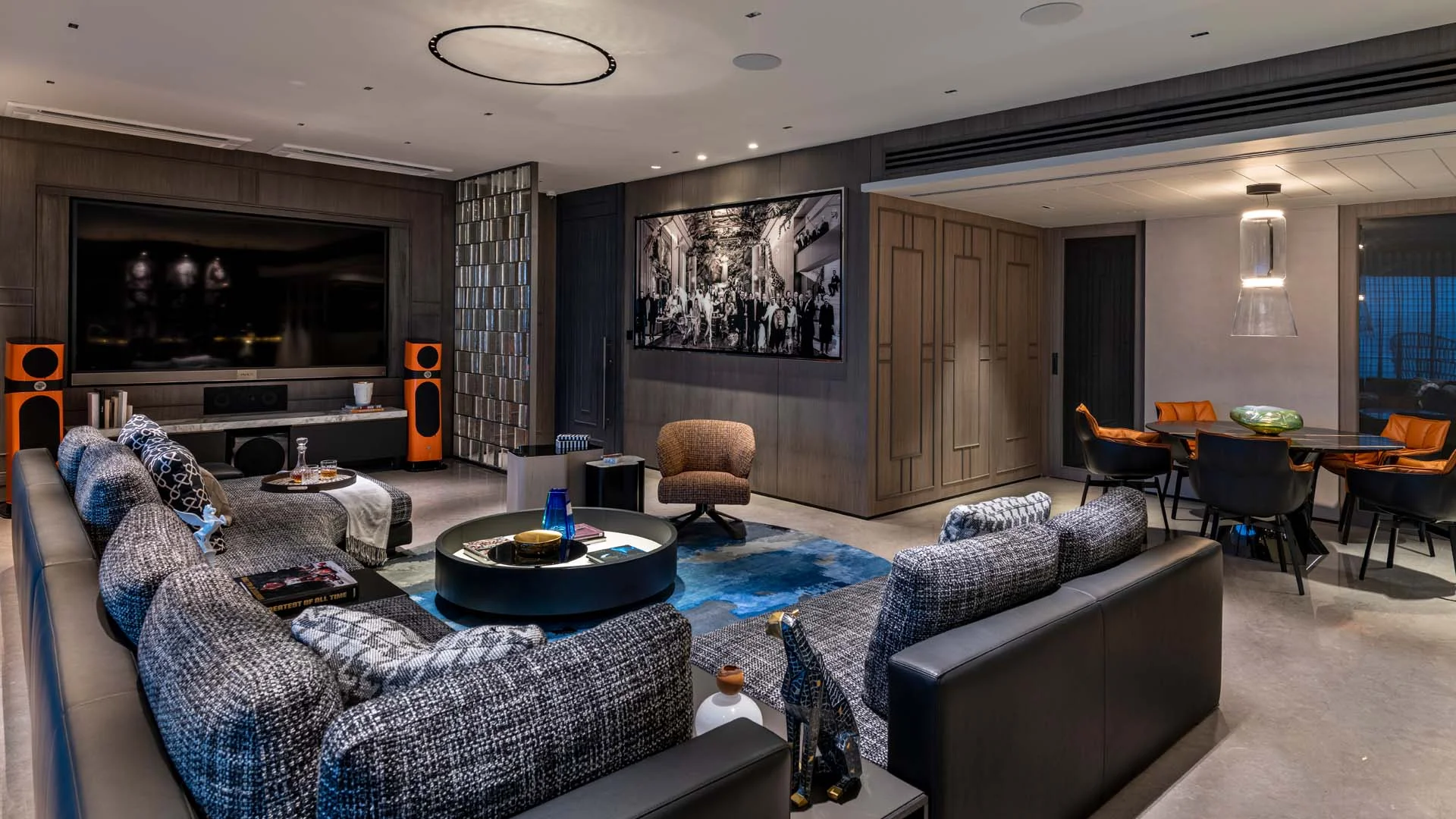 Godrej Thanisandra Premium Apartment Interior - Designer Living Space