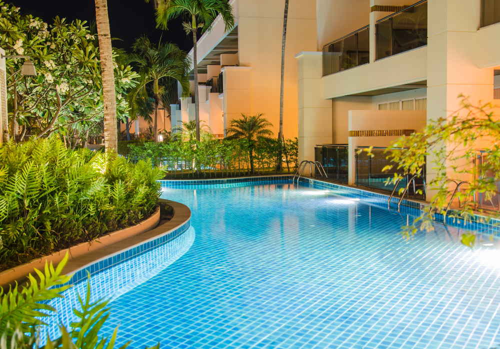 Godrej Thanisandra Swimming Pool - Resort-style Pool
